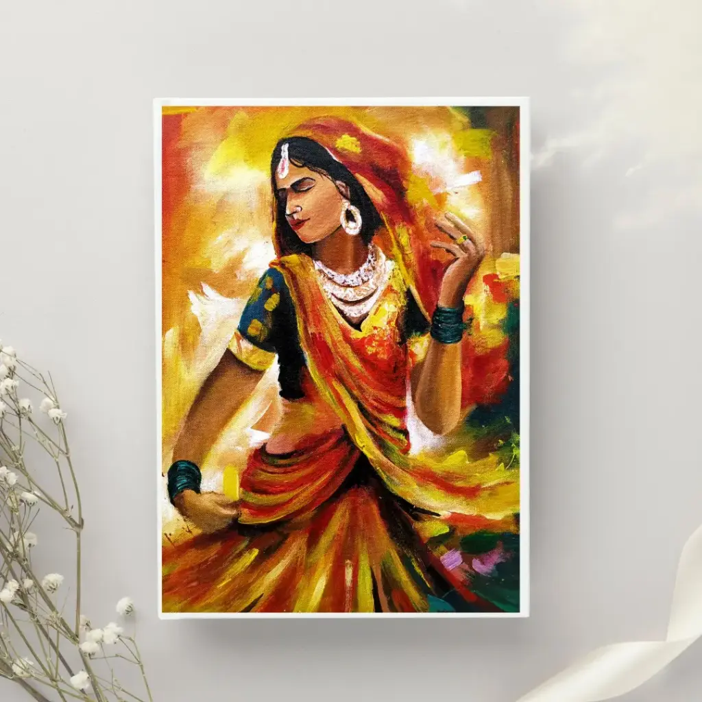 Dancing Lady Painting
