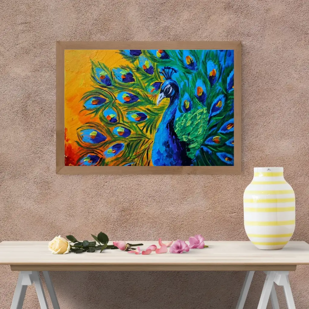 Peacock Painting