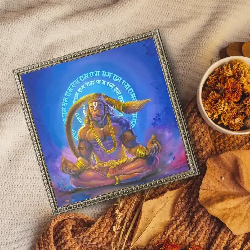 Hanumanji painting (meditation)